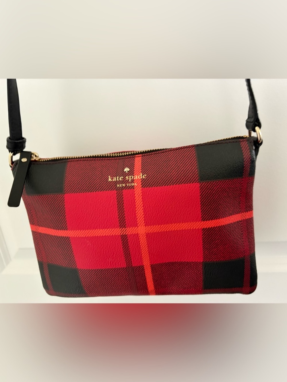 kate spade plaid crossbody
